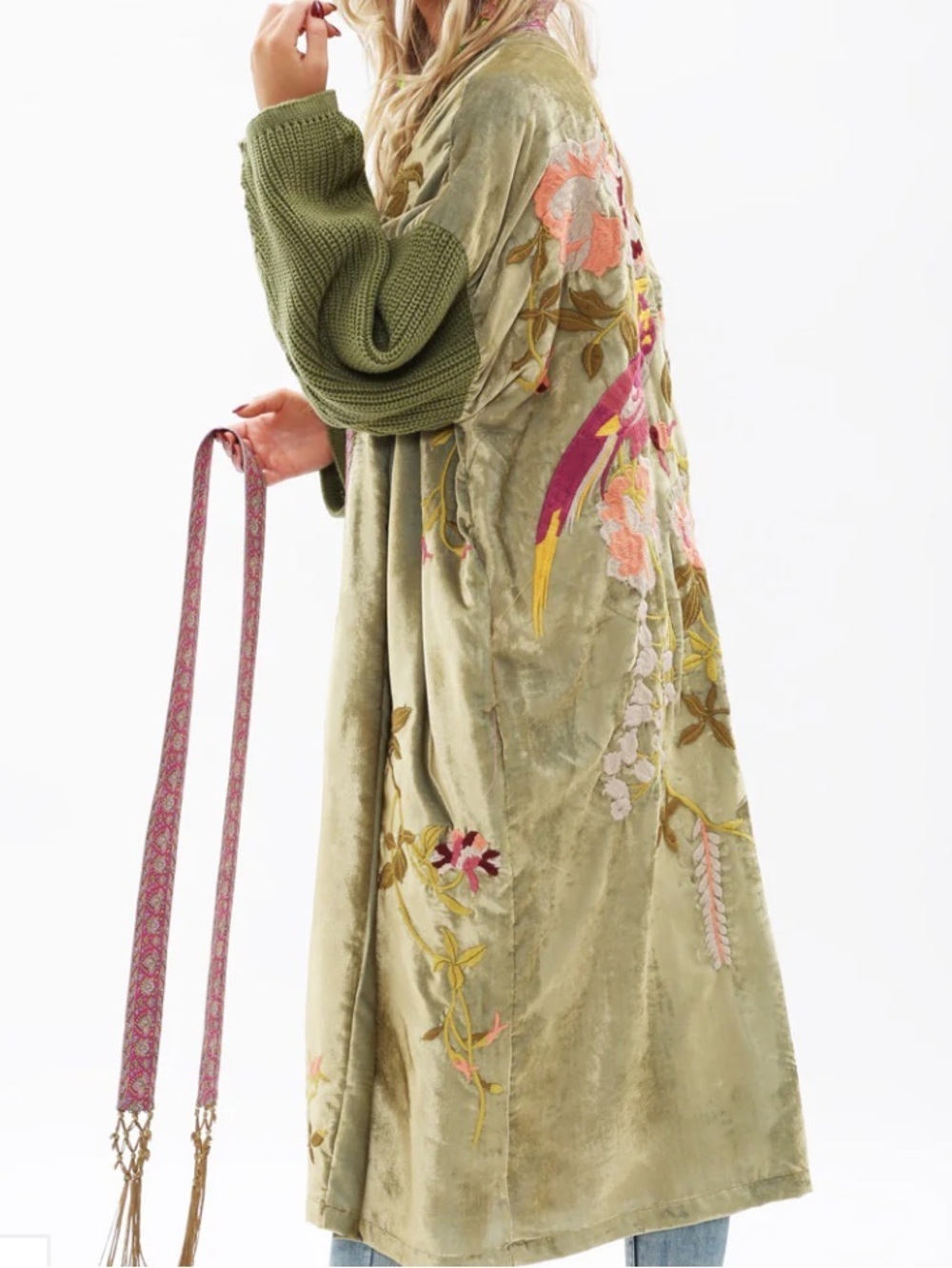 Aratta Silent Journey Something Magical Velvet Coat NWT - Picture 6 of 14